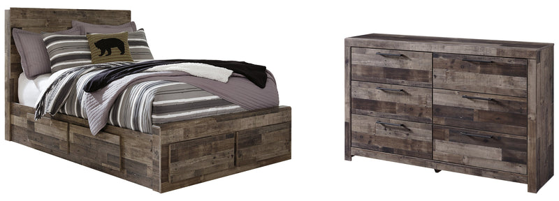 Derekson Grey Panel Bedroom Set