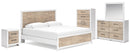 Charbitt White Panel Bedroom Set