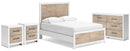 Charbitt White Panel Bedroom Set