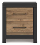 Vertani Two Drawer Night Stand