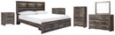 Drystan King Bookcase Bedroom Set