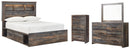 Drystan Full Bookcase Bedroom Set