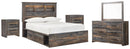 Drystan Full Bookcase Bedroom Set