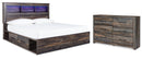 Drystan King Bookcase Bedroom Set