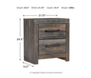 Drystan Twin Panel Bed with Dresser and Nightstand