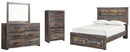 Drystan Full Bookcase Bedroom Set