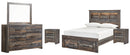 Drystan Full Bookcase Bedroom Set