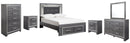 Lodanna Grey Panel Bedroom Set