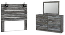 Baystorm Grey Panel Bedroom Set