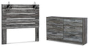 Baystorm Grey Panel Bedroom Set