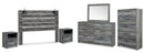 Baystorm Grey Panel Bedroom Set