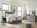 Baystorm Grey Panel Bedroom Set
