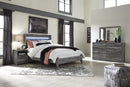 Baystorm Grey Panel Bedroom Set