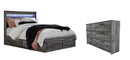 Baystorm Grey Panel Bedroom Set