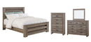 Zelen Brown Panel Bedroom Set