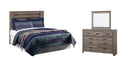Zelen Brown Panel Bedroom Set