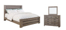 Zelen Brown Panel Bedroom Set