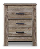 Zelen Two Drawer Night Stand