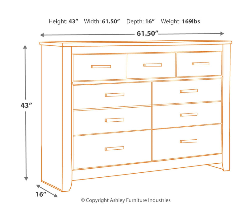 Brinxton Grey Panel Bedroom Set