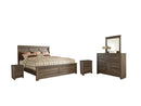Juararo Brown Panel Headboard Bedroom Set