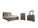 Juararo Brown Panel Bedroom Set