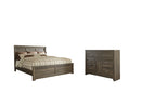 Juararo Brown Panel Bedroom Set