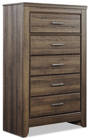 Juararo Brown Panel Headboard Bedroom Set