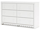 Mollviney Six Drawer Dresser
