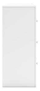 Mollviney White Panel Bedroom Set