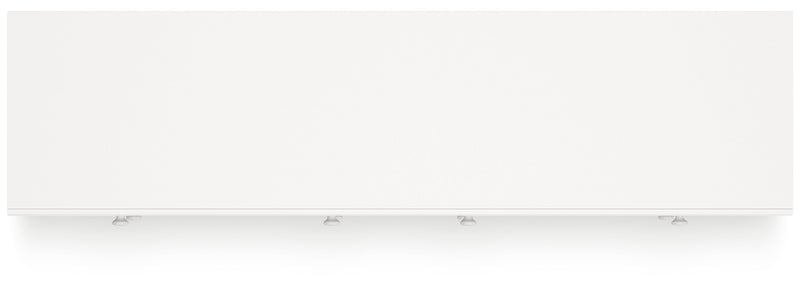 Mollviney White Panel Bedroom Set