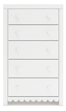 Mollviney Five Drawer Chest