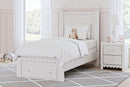 Mollviney Panel Storage Bed