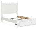 Mollviney Panel Storage Bed