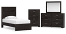 Belachime Black Bedroom Set