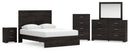 Belachime Black Bedroom Set