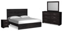 Belachime Black Bedroom Set