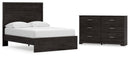 Belachime Black Bedroom Set