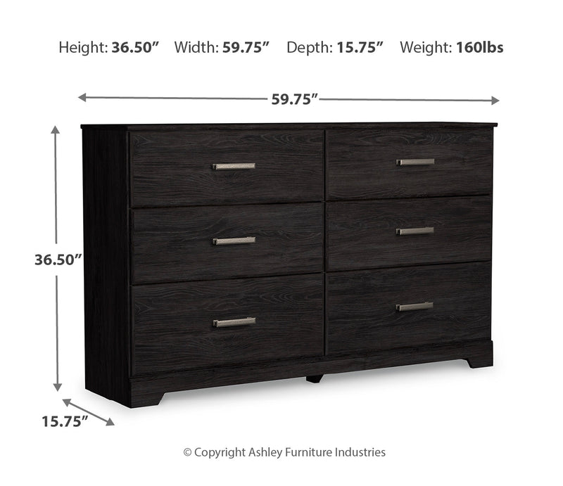 Belachime Black Bedroom Set