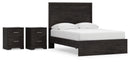Belachime Black Bedroom Set