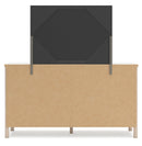 Cadmori Grey Upholstered Bedroom Set