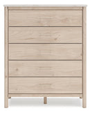 Cadmori Five Drawer Wide Chest