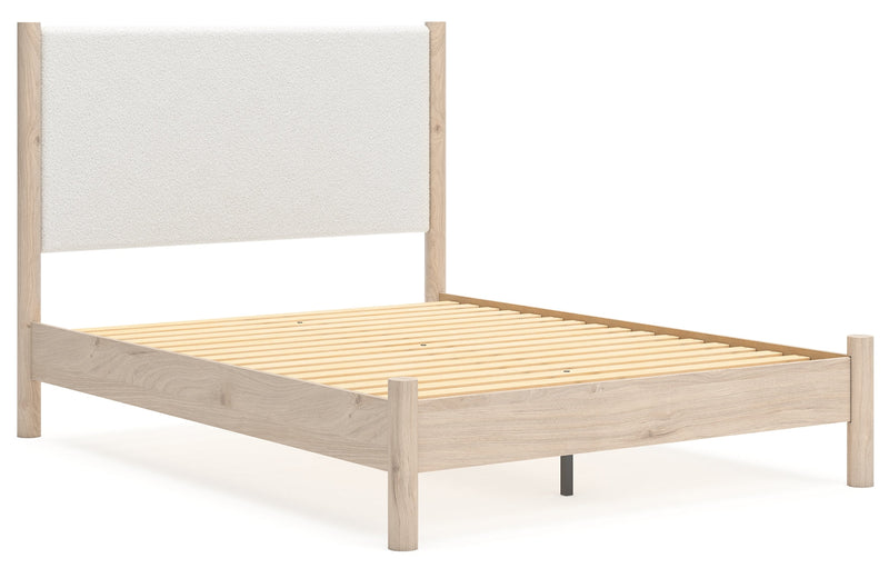Cadmori Upholstered Panel Bed