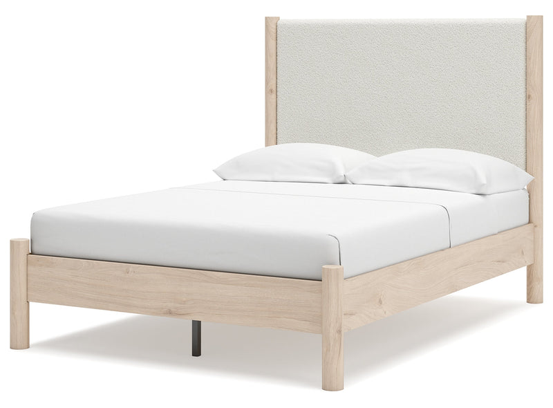 Cadmori Upholstered Panel Bed
