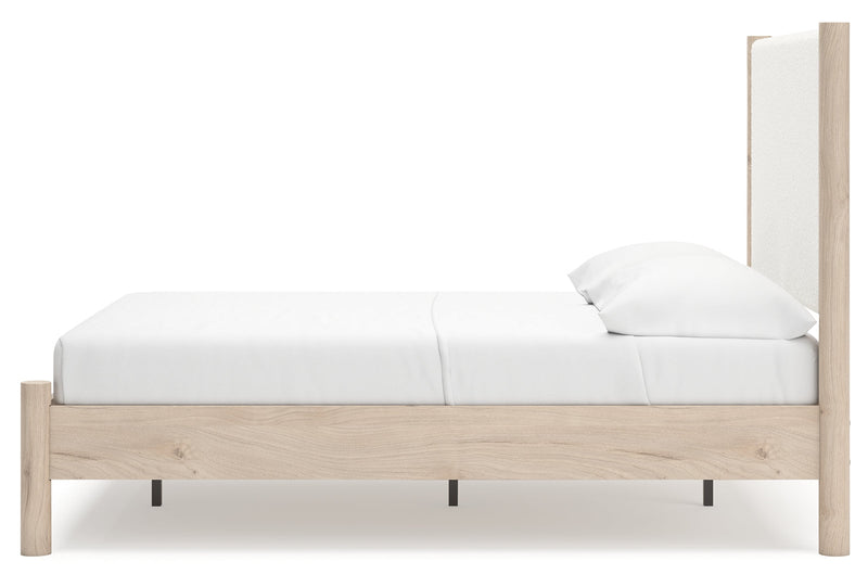 Cadmori Upholstered Panel Bed