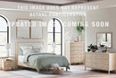 Cadmori Grey Upholstered Bedroom Set