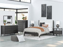 Cadmori Grey Upholstered Bedroom Set