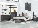 Cadmori Grey Upholstered Bedroom Set