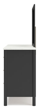 Cadmori Grey Upholstered Bedroom Set