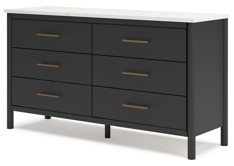 Cadmori Grey Upholstered Bedroom Set