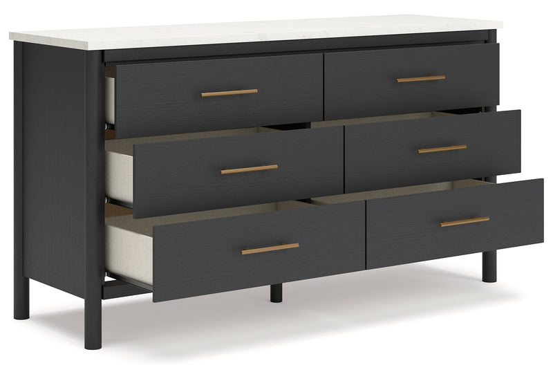 Cadmori Grey Upholstered Bedroom Set